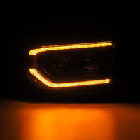 Thumbnail for AlphaRex 07-13 Toyota Tundra / 08-17 Sequoia LUXX LED Proj HL Alpha-Blk w/Actv Light Seq. Sig + DRL