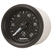 Thumbnail for Autometer GT Series 52mm Mechanical 0-100 psi Oil Pressure Gauge