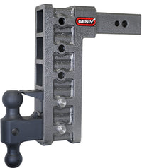 Thumbnail for Gen-Y Mega Duty 2.5in Shank 12in Drop 3.5K TW 32K Hitch w/GH-0161 Dual-Ball/Pintle Lock