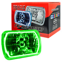 Thumbnail for Oracle Pre-Installed Lights 7x6 IN. Sealed Beam - Green Halo SEE WARRANTY
