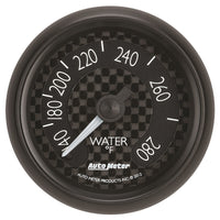 Thumbnail for Autometer GT Series 52mm Mechanical 140-280 Deg F Water Temperature Gauge