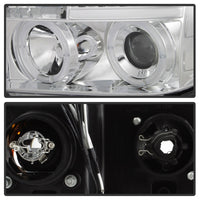Thumbnail for Spyder Toyota Tundra 07-13 Projector Headlights LED Halo LED Chrm PRO-YD-TTU07-HL-C