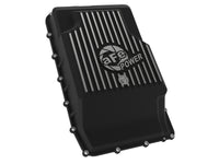 Thumbnail for aFe 17-24 Ford F-150 10R60/10R80 Pro Series Rear Transmission Pan Black w/ Machined Fins