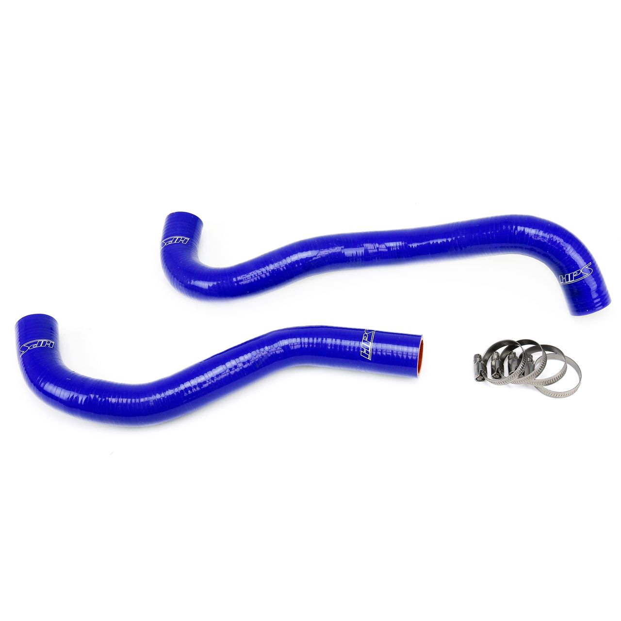 HPS Blue Reinforced Silicone Radiator Hose Kit Coolant for Honda 12-15 Civic Si