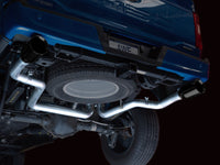 Thumbnail for AWE 0FG 21+ Ford F150 Dual Split Rear Cat-Back Exhaust- 5in Diamond Black Tips