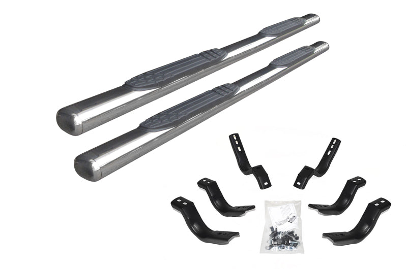 Go Rhino 17-20 Ford F-250/F-350 SD 4in 1000 Series Complete Kit w/Sidestep + Brkts