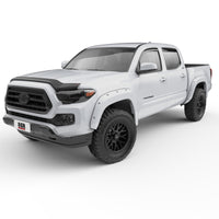 Thumbnail for EGR 16+ Toyota Tacoma w/Mudflap Bolt-On Look Color Match Fender Flares - Set - Super White