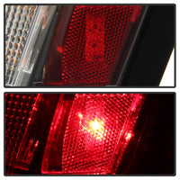 Thumbnail for Spyder Chrysler 300C 08-10 V2 Light Bar LED Tail Lights - Red Clear ALT-YD-C308V2-LED-RC