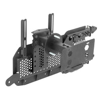 Thumbnail for Go Rhino 08-22 Jeep Wrangler JL/JLU Body Mount Spare Tire Carrier - Tex. Blk