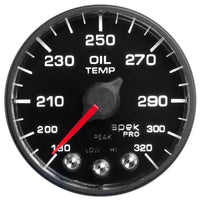 Thumbnail for Autometer Spek-Pro - Nascar 2-1/16in Oil Temp 180- 320F Bfb Ecu
