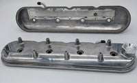 Thumbnail for Granatelli 96-22 GM LS Standard Height Valve Cover w/Angled Coil Mount - Polished (Pair)