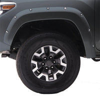 Thumbnail for EGR 16+ Toyota Tacoma w/Mudflap Bolt-On Look Color Match Fender Flares - Set - MagneticGray