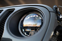 Thumbnail for DV8 Offroad 18-22 Jeep Gladiator Wrangler LED Projector Headlights