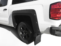 Thumbnail for Bushwacker 14-18 Chevrolet Silverado 1500 Trail Armor Rear Mud Flaps (Fits Pocket Style Flares)