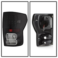 Thumbnail for Xtune Toyota Tundra 07-13 LED Tail Lights Black ALT-ON-TTU07-LED-BK