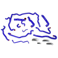 Thumbnail for HPS Blue Reinforced Silicone Radiator + Heater Hose Kit Coolant for BMW 04-05 530i E60 Left Hand Drive
