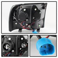 Thumbnail for Spyder Ford F250 Super Duty 99-04 Projector Version 2 LED Halo LED Blk Smke PRO-YD-FF25099-1P-G2-BSM