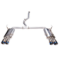 Thumbnail for Injen 15-20 Subaru STI Cat Back Exhaust w/ Quad Titanium Tips