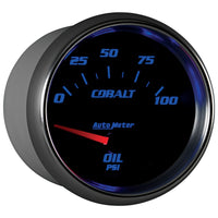 Thumbnail for Autometer Cobalt 66.7mm 0-100 PSI Oil Pressure Gauge