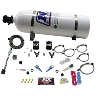 Thumbnail for Nitrous Express Ford EFI Dual Nozzle Nitrous Kit (100-300HP) w/15lb Bottle