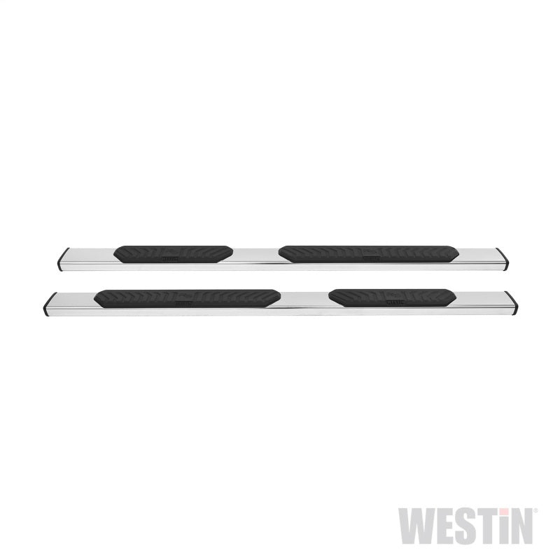Westin 2007-2018 Chevy Silverado 1500/2500/3500 Ext/Dbl Cab R5 Nerf Step Bars - SS