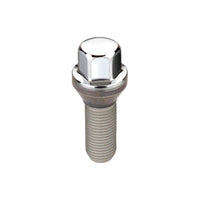 Thumbnail for McGard Hex Lug Bolt (Cone Seat) M12X1.25 / 17mm Hex / 25.6mm Shank Length (Box of 50) - Chrome