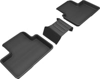 Thumbnail for 3D MAXpider 2019-2020 Volvo XC40 Kagu 2nd Row Floormats - Black
