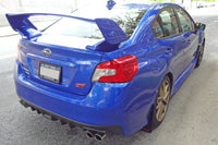 Thumbnail for Rally Armor 15-21 Subaru WRX/STI (Sedan ONLY) Blue UR Mud Flap w/ White Logo