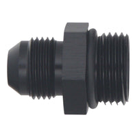 Thumbnail for DeatschWerks 10AN ORB Male to 8AN Male Flare Adapter (Incl O-Ring) - Anodized Matte Black