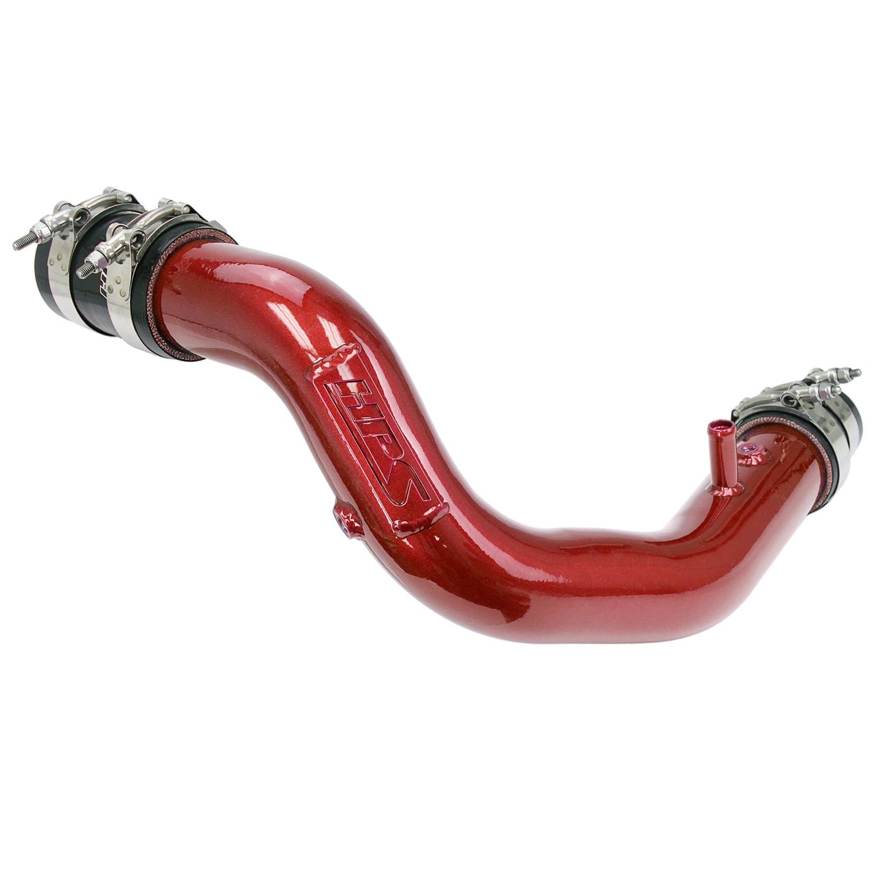 HPS Red Intercooler Hot Charge Pipe Turbo Boost 16-17 Lexus IS200t 2.0L Turbo