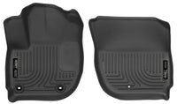 Thumbnail for Husky Liners 2016 Honda HR-V Weatherbeater Black Front Floor Liners