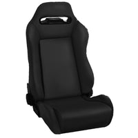 Thumbnail for Rugged Ridge Sport Front Seat Reclinable Black Denim 76-02 CJ&Wrang