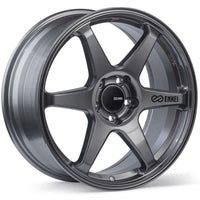 Thumbnail for Enkei T6R 18x9.5 45mm Offset 5x100 Bolt Pattern 72.6 Bore Gloss Gunmetal Wheel