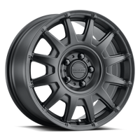 Thumbnail for Raceline 401B Aero 17x8in / 5x100 BP / 40mm Offset / 72.62mm Bore - Satin Black Wheel