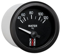 Thumbnail for Autometer 52mm Stack Instruments 40-120 Degree C Electric Water Temperature Gauge - Black