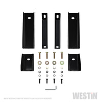 Thumbnail for Westin 2019 Chevrolet Silverado/Sierra 1500 Crew Cab E-Series 3 Nerf Step Bars - Black