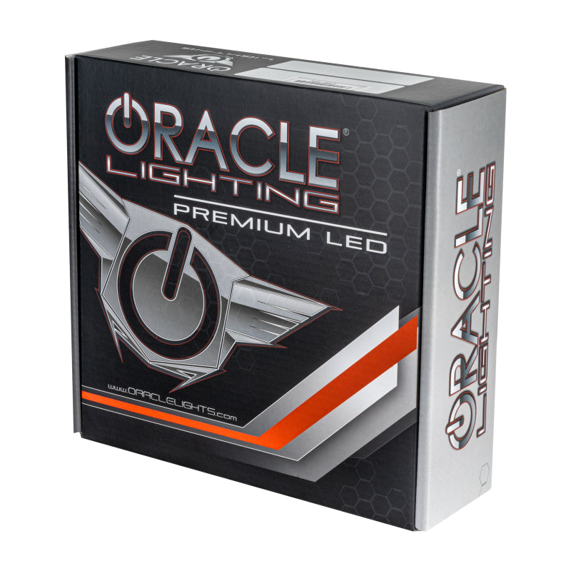 Oracle Exterior Black Flex LED 12in Strip - Amber