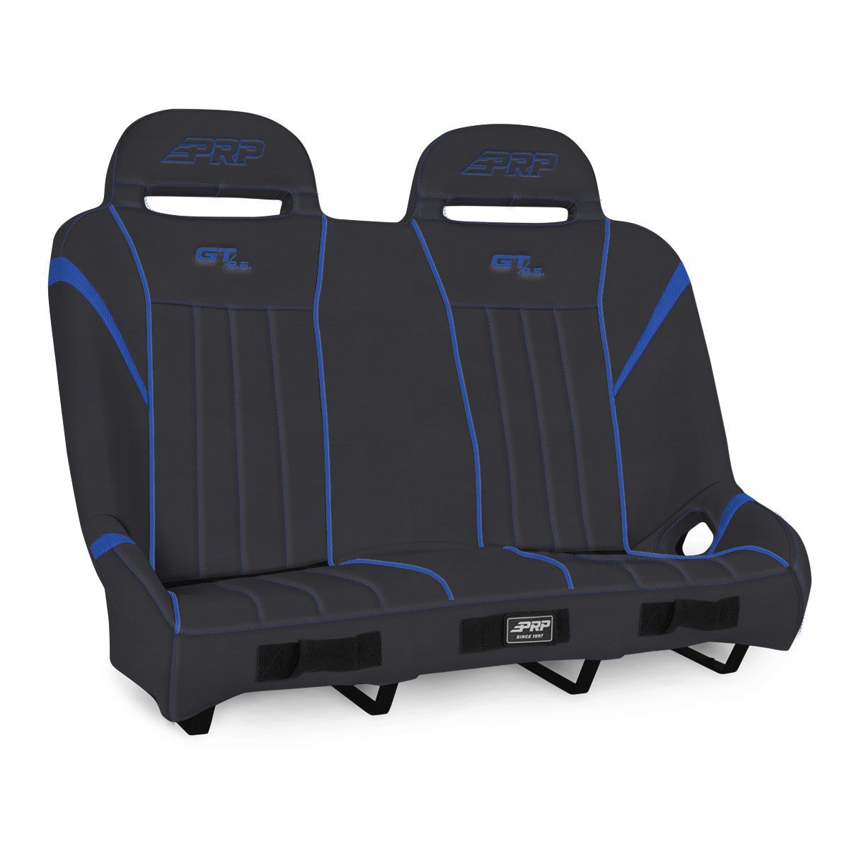 PRP Polaris RZR PRO XP4/PRO R4/Turbo R4 GT/S.E. Rear Suspension Bench Seat- Black/Blue