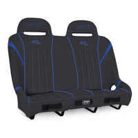 Thumbnail for PRP Polaris RZR PRO XP4/PRO R4/Turbo R4 GT/S.E. Rear Suspension Bench Seat- Black/Blue