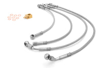 Thumbnail for Rugged Ridge Brake Hose Kit Braided Stainless 07-18 Jeep Wrangler