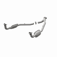 Thumbnail for MagnaFlow Conv DF 97 Land Rover Defender 90 4.0L Y-Pipe Assy / 96-99 Discovery 4.0L Y-Pipe Assy