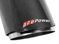 Thumbnail for aFe MACH Force-XP 4-1/2in Carbon Fiber OE Replacement Exhaust Tips - 15-19 Dodge Charger/Hellcat