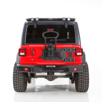 Thumbnail for Go Rhino 08-22 Jeep Wrangler JL/JLU Body Mount Spare Tire Carrier - Tex. Blk