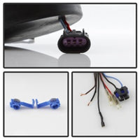 Thumbnail for xTune Dodge Ram 2009-2014 Halo LED Projector Headlights - Black Smoke PRO-JH-DR09-CFB-BSM