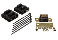 Thumbnail for Energy Suspension 87-91 Suburban C10-C30 2WD Black Motor & Transmission Mounts-Zinc Finish