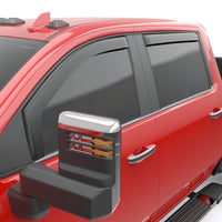 Thumbnail for EGR 20-23 Chevrolet Silverado HD In-Channel Window Visors - Matte Black