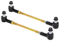 Thumbnail for RockJock Adjustable Sway Bar End Link Kit 10 1/2in Long Rods w/ Sealed Rod Ends and Jam Nuts pair