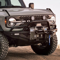 Thumbnail for Westin 21-23 Bronco (Excl. Sport) XTS Round Bull Bar - Tex. Blk