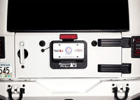 Thumbnail for Rugged Ridge Tire Carrier Delete Kit 07-18 Jeep Wrangler JK