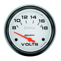 Thumbnail for Autometer Phantom 2-5/8in 8-18V SSE Voltmeter